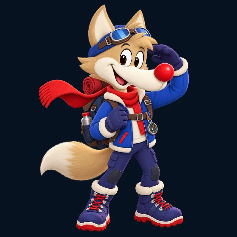 Explorer mascot