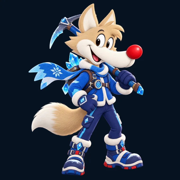 Ice Explorer mascot