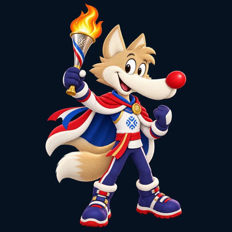 Torchbearer mascot